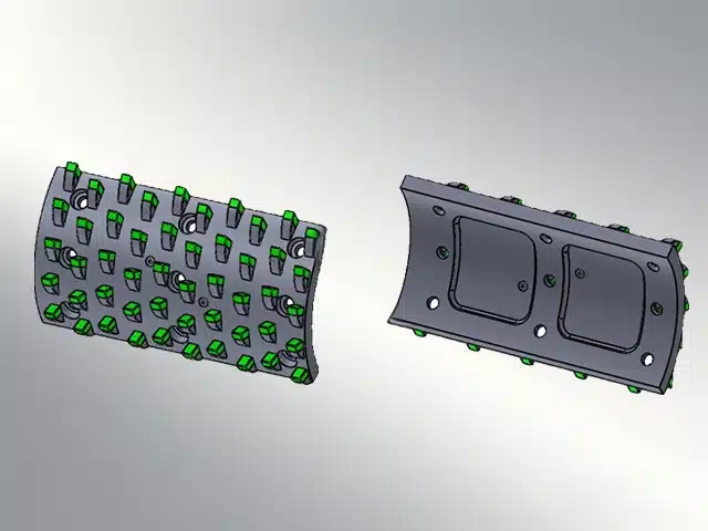 Bimetal Composite Tooth Plates